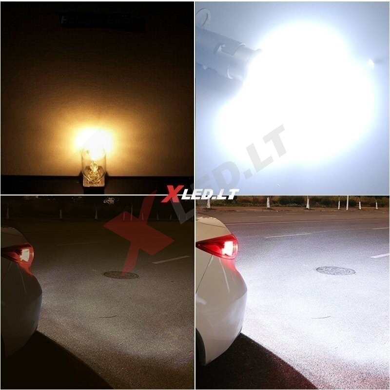 XLED P21W - BA15S SUPER LASER +800% X-TREME CAN-BUS LED lemputė į atbulinį ir DRL žibintą balta 6000K 16 XLED P21W - BA15S SUPER LASER +800% X-TREME CAN-BUS LED lemputė į atbulinį ir DRL žibintą balta 6000K 16