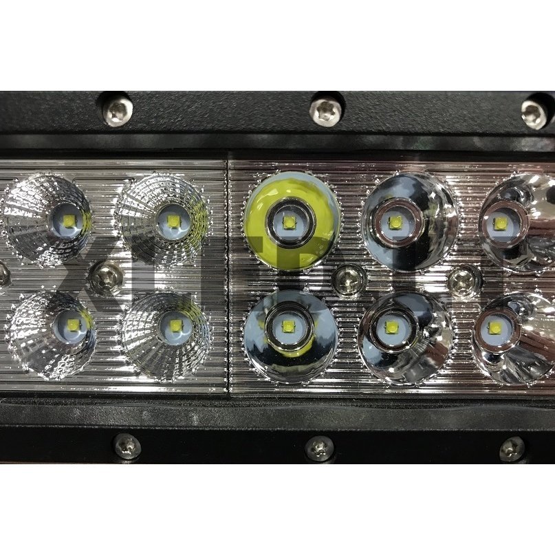XLED 54W LED BAR žibintas apatinio tvirtinimo COMBO 23cm 3