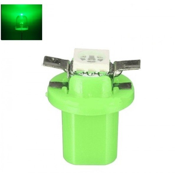 Žalia led B8.5D 1led smd spidometro, prietaisų skydelio lemputė Žalia led B8.5D 1led smd spidometro, prietaisų skydelio lemputė