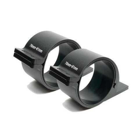 Žibintų tvirtinimo ant 76-81mm vamzdžio laikiklių komplektas 2vnt. Žibintų tvirtinimo ant 76-81mm vamzdžio laikiklių komplektas 2vnt.